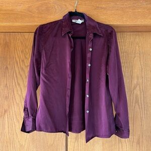 Alfani vintage silk button down